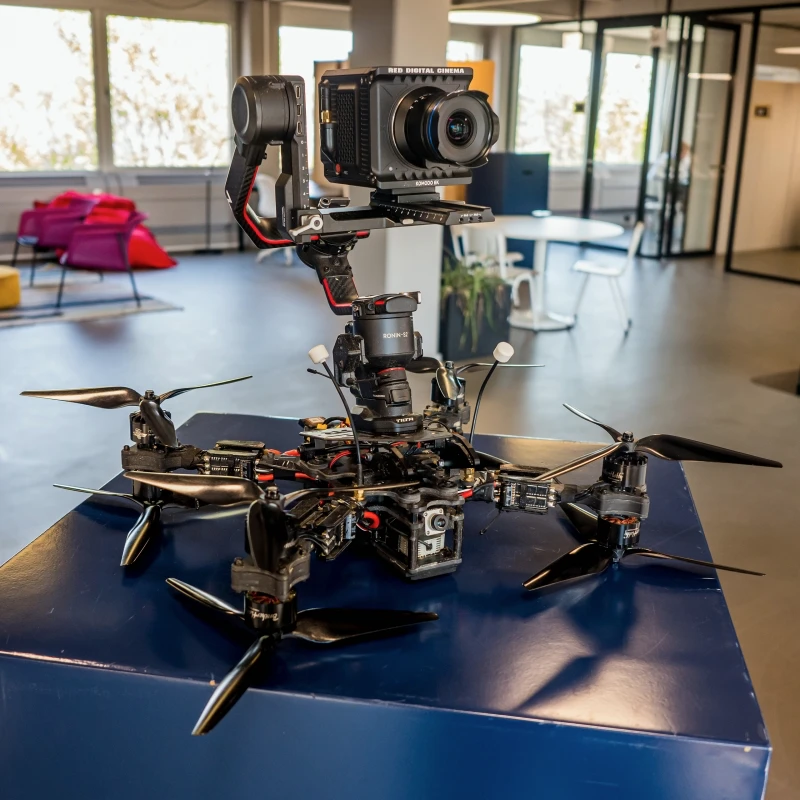 Gimbal operatored fpv drone - Dutch Drone Gods